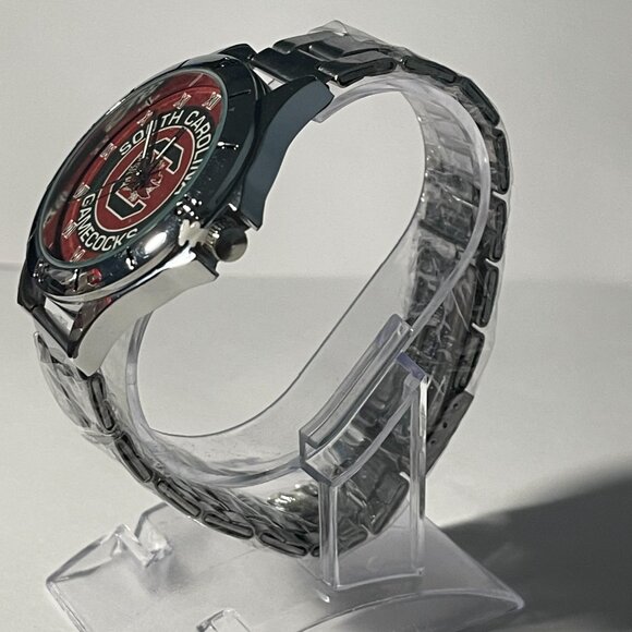 South Carolina Gamecocks NCAA Stainless-Steel Watch NEW - Picture 3 of 8